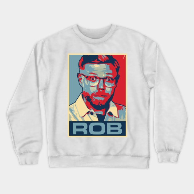 Rob Crewneck Sweatshirt by DAFTFISH